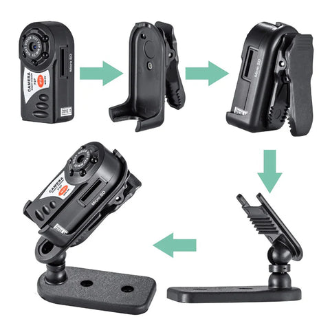 No WiFi Required Mini HD Surveillance Security Camera With Built In Hotspot
