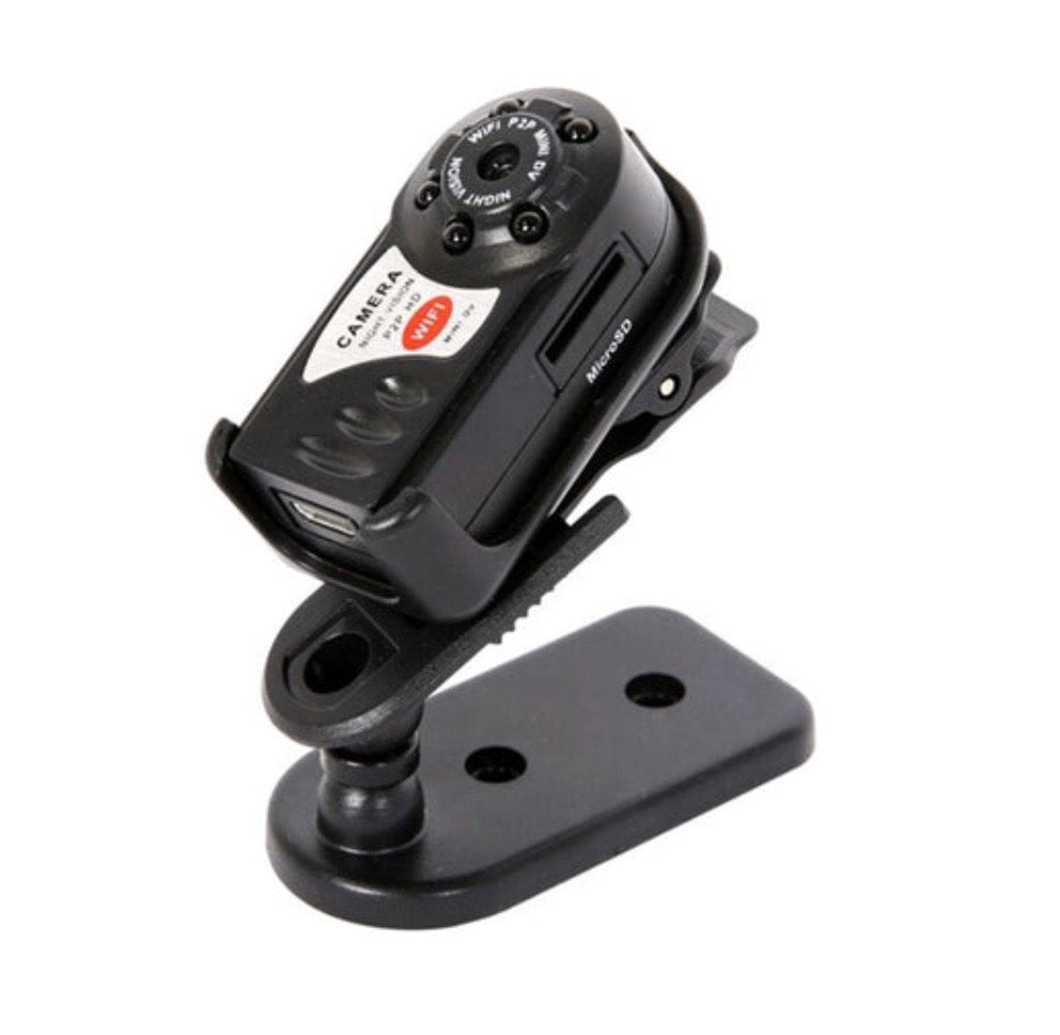 No WiFi Required Mini HD Surveillance Security Camera With Built In Hotspot