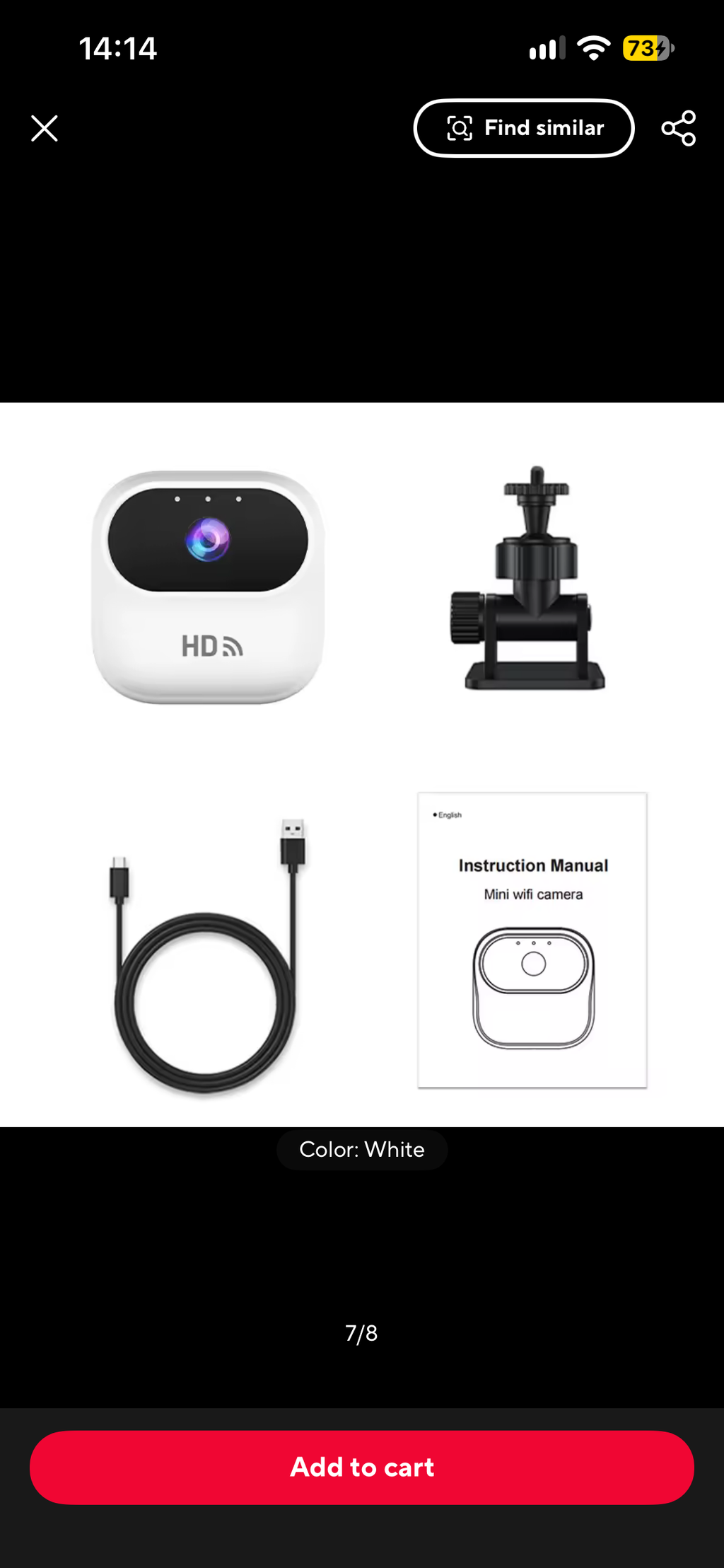 WiFi HD Surveillance Security Camera With Hotspot