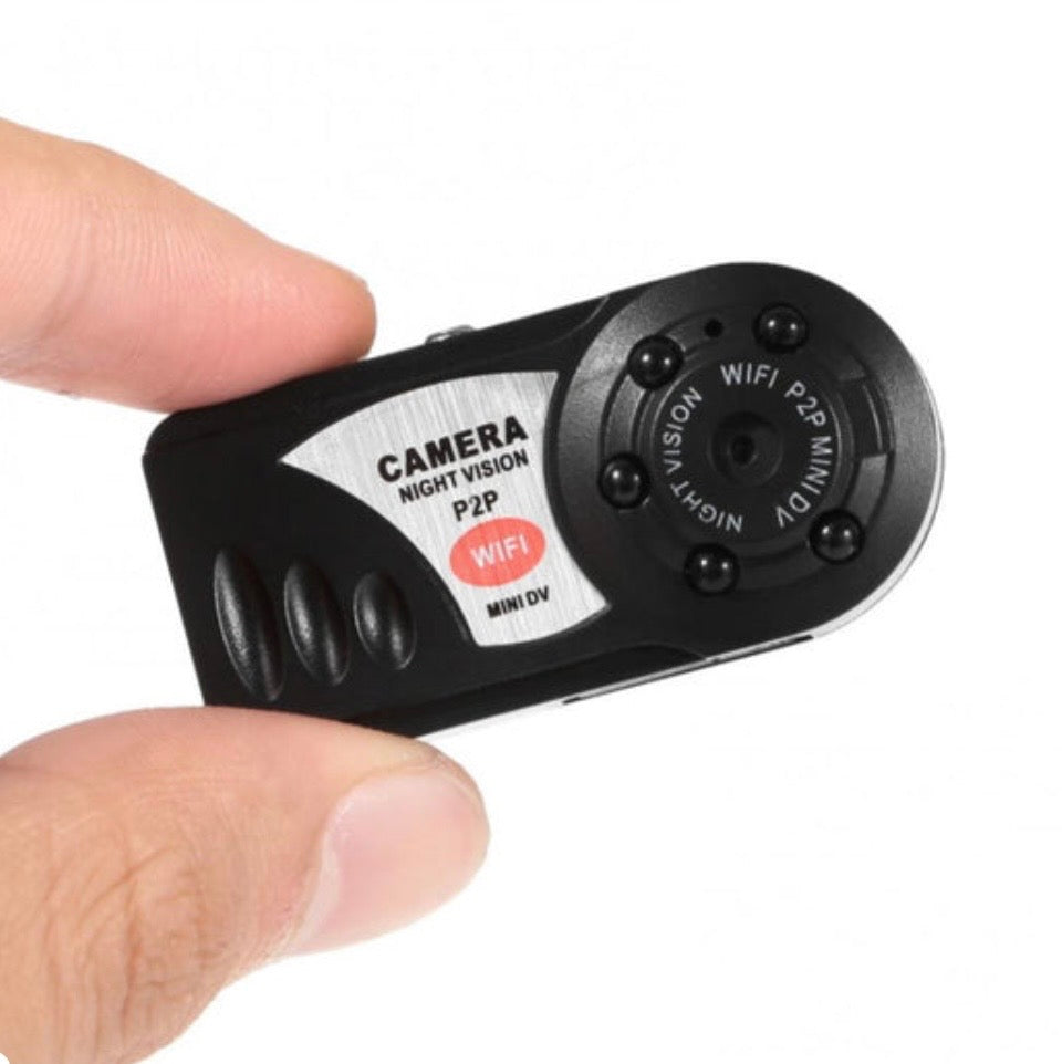 No WiFi Required Mini HD Surveillance Security Camera With Built In Hotspot